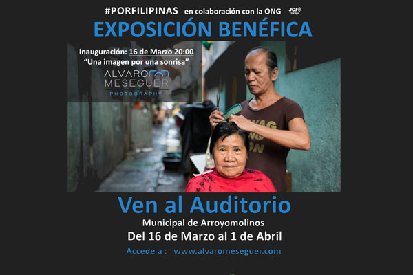 exposición benéfica